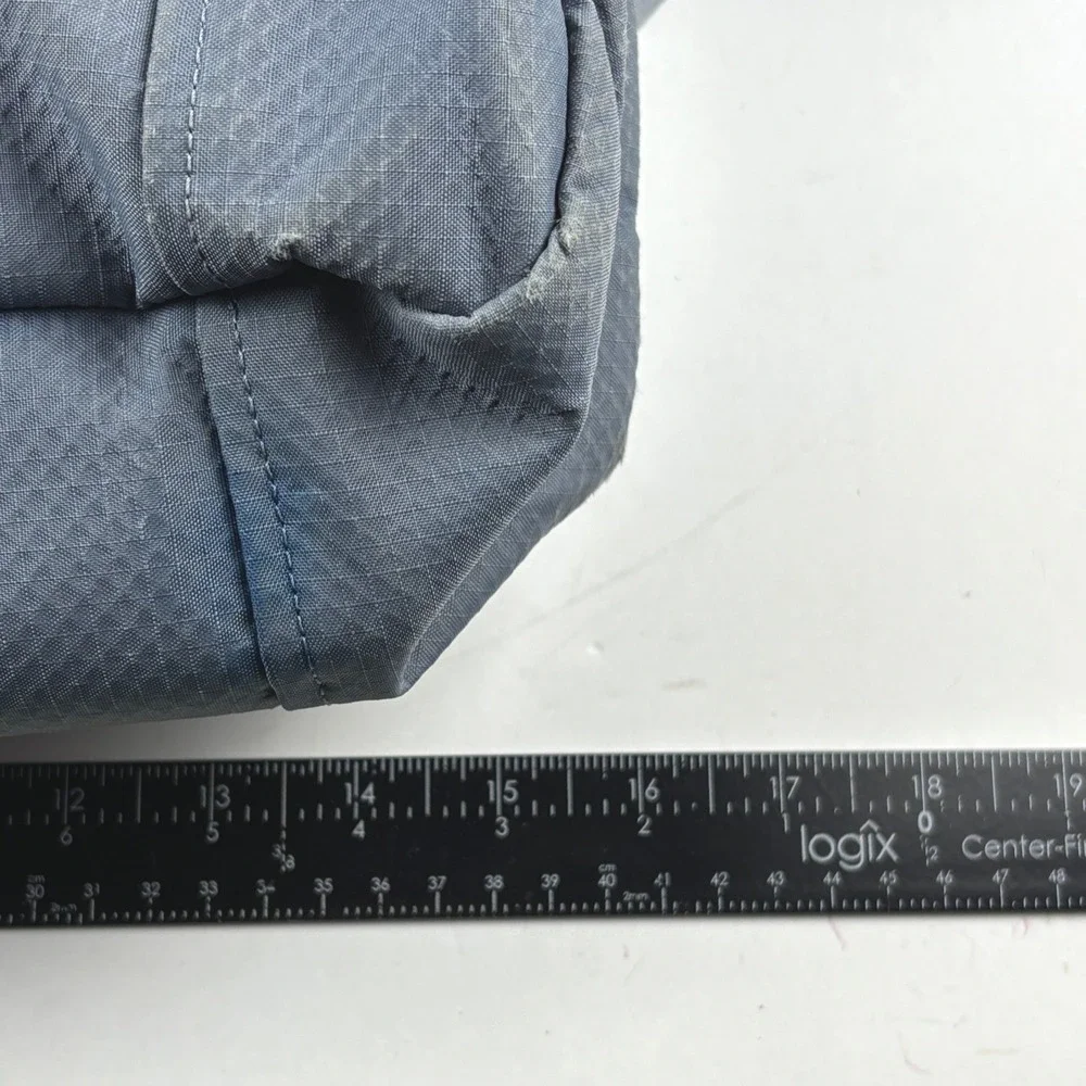 Lululemon Para Backpack Unisex OS Grey Blue Roll Top Tactical Bag Yoga Gym Sport